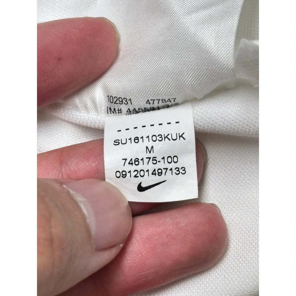 Nike Mens x Arizona Cardinals NFL Dri-FIT Polo Shirt White Medium 746175-100